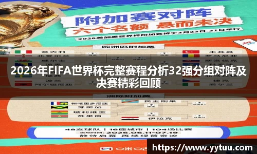 2026年FIFA世界杯完整赛程分析32强分组对阵及决赛精彩回顾